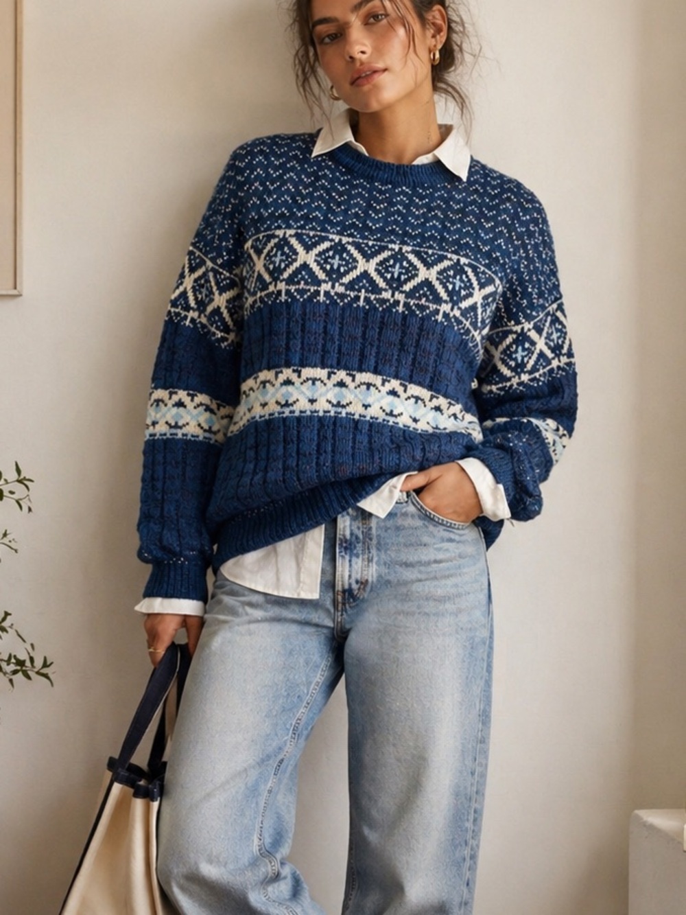 Vintage Flat Iron Mills Sweater